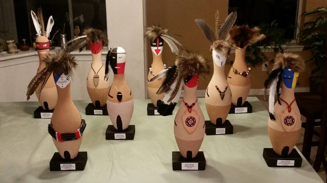Photo of the 2015 Summer Bowling Trophies